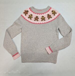 Mini Boden gingerbread Sweater.